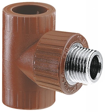 TE 1/2 FUSIONROSCA METALICA MACHO HIDRO 3 H3